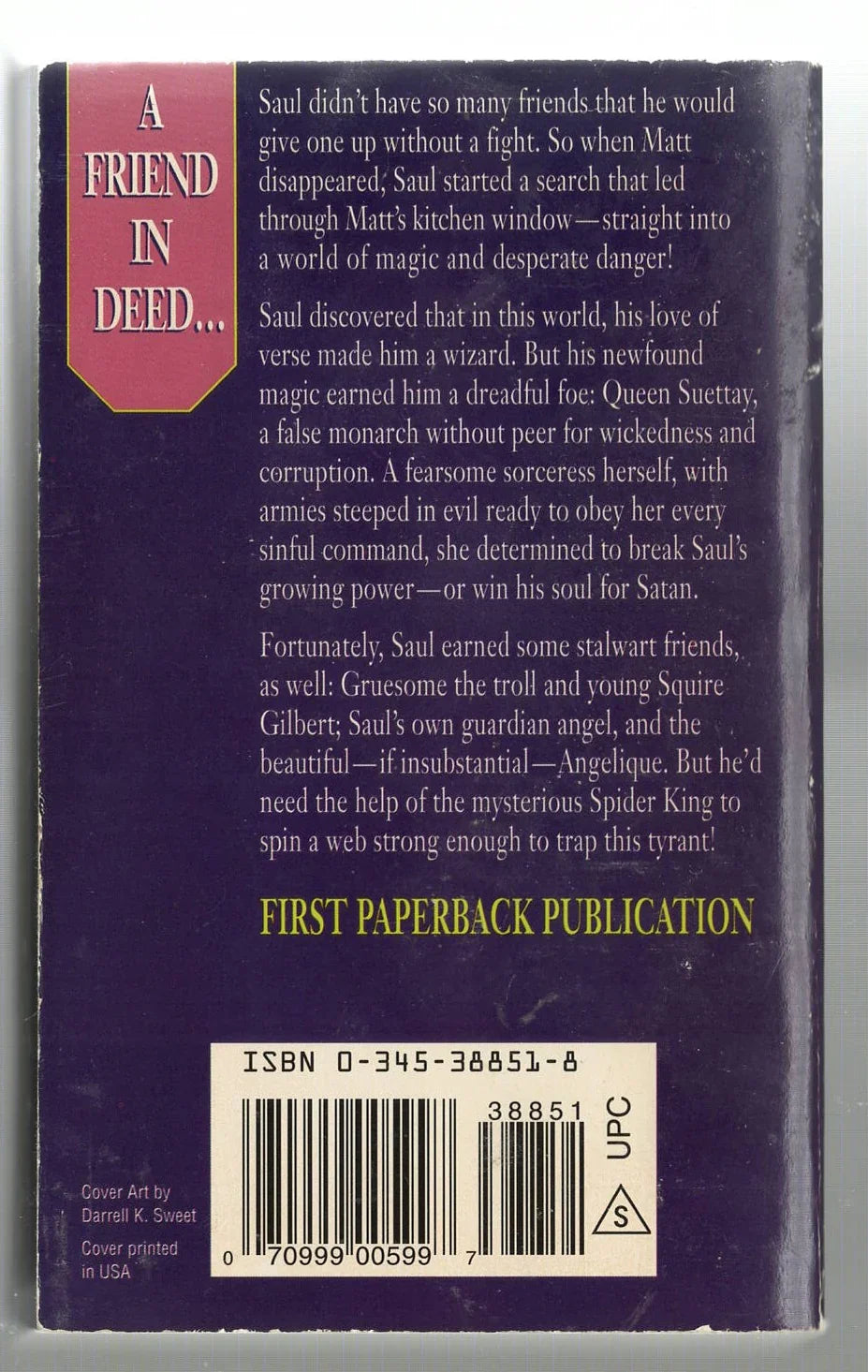 The Witch Doctor Adventure fantasy Humor Romance Science Fiction Fantasy used Books