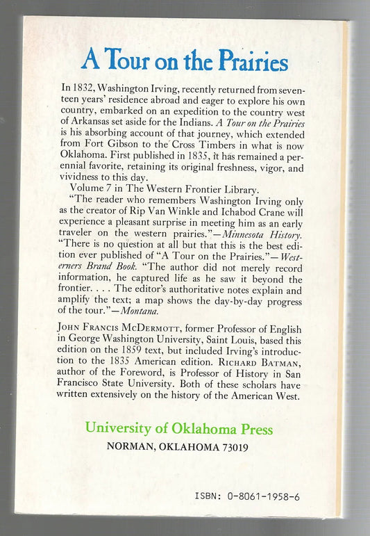 A Tour On The Prairies - Hasberts