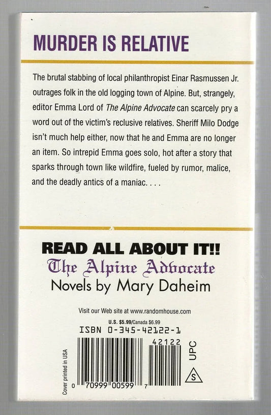 The Alpine Kindred Cozy Mystery crime Crime Comedy Crime Fiction Crime Thriller Detective Detective Fiction murder mystery mystery mystery thriller used Books