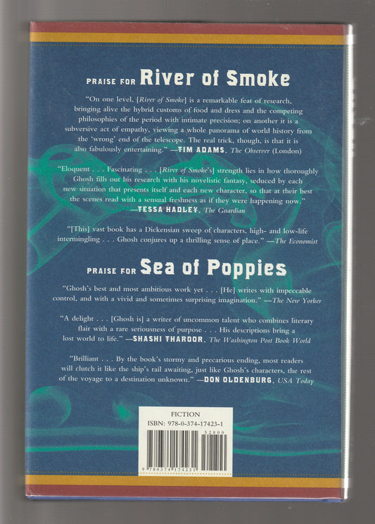 River Of Smoke asia china fiction historical historical fiction History India indian literature Literature novel Novels used Books