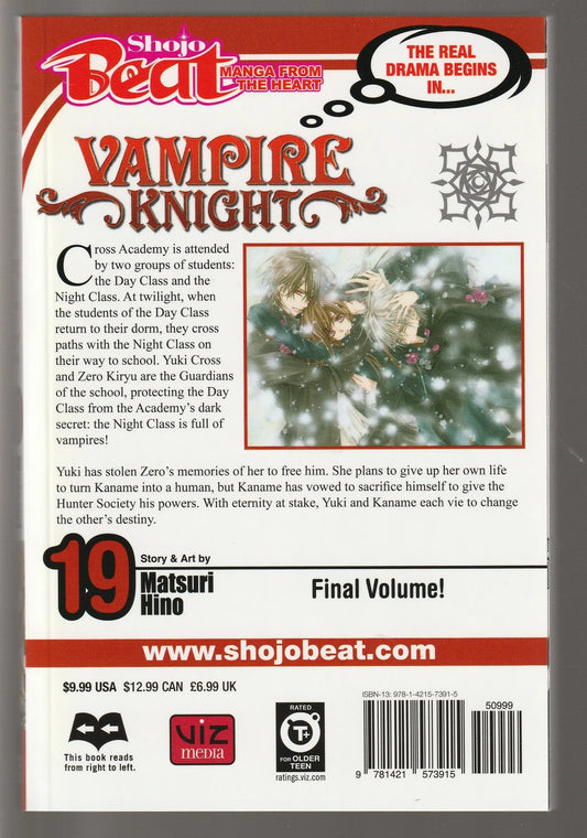 Vampire Knight Volume 19