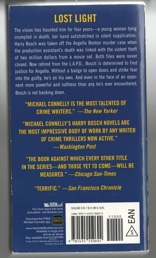 Lost Light Crime Fiction Crime Thriller Detective Detective Fiction murder mystery mystery mystery thriller Suspense used Books