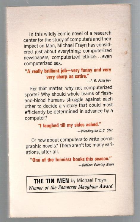 The Tin Men Classic Science Fiction Distopian Humor Literature science fiction used Vintage Books