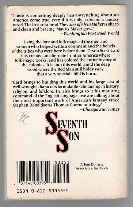 Seventh Son Adventure fantasy used Books