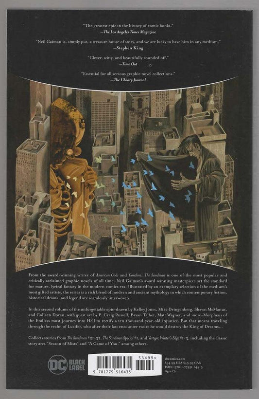 The Sandman Adventure Comic Book fantasy Graphic Novels horror Noir Paranormal Paranormal Mystery science fiction Suspense TV Tie in Urban Fantasy Books
