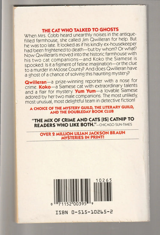 The Cat Who Talked To Ghosts