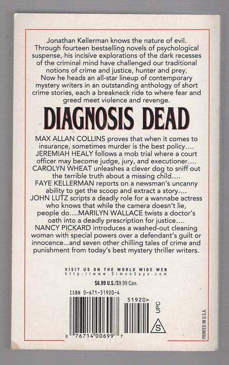 Diagnosis Dead Adventure Anthropology crime Crime Fiction Crime Thriller Detective Detective Fiction mystery used Books