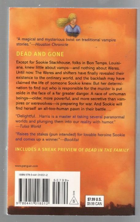 Dead And Gone Action Adventure Paranormal Paranormal Mystery Urban Fantasy used Vampire Werewolf Books
