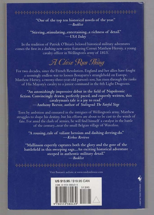 A Close Run Thing - Hasberts