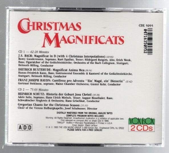 Christmas Magnificats Christmas Music Classical Music CD