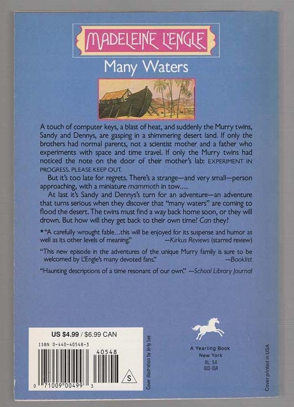 Many Waters Action Adventure Children fantasy science fiction used Young Adult Books