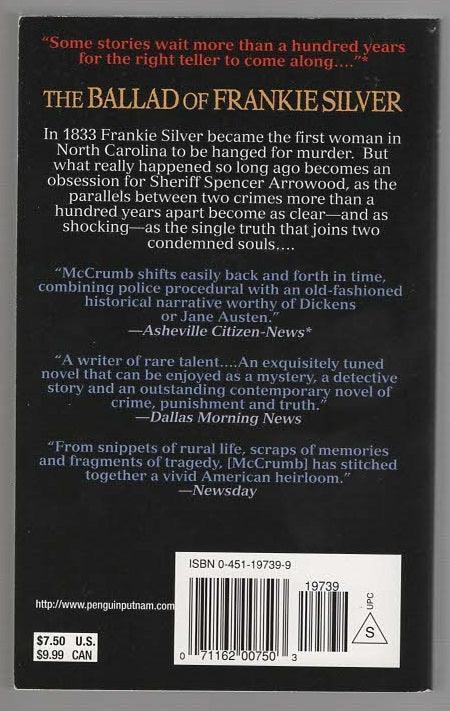 The Ballad Of Frankie Silver Crime Fiction Detective Fiction historical fiction mystery used Books