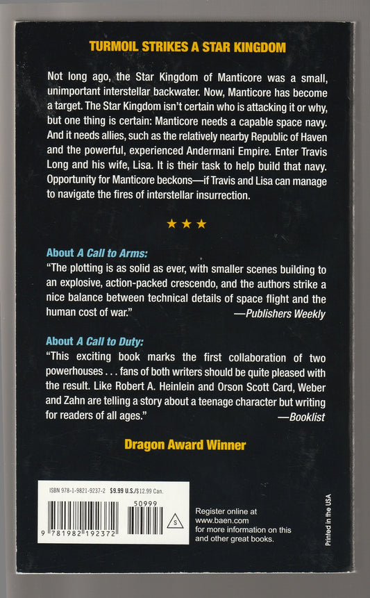 A Call To Insurrection Military Fiction Military Science Fiction paperback Sci-Fi science fiction Science Fiction Fantasy Space Opera space sci-fi Speculative Fiction used Books
