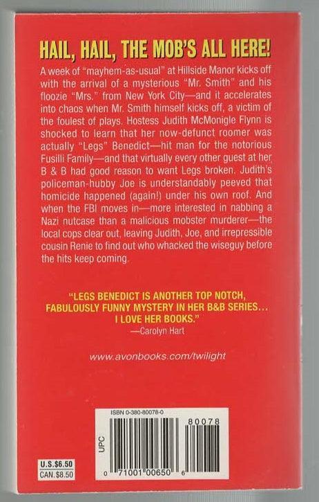 Legs Benedict Cozy Mystery crime Crime Comedy Crime Fiction Crime Thriller Detective Detective Fiction Humor mystery mystery thriller used Books