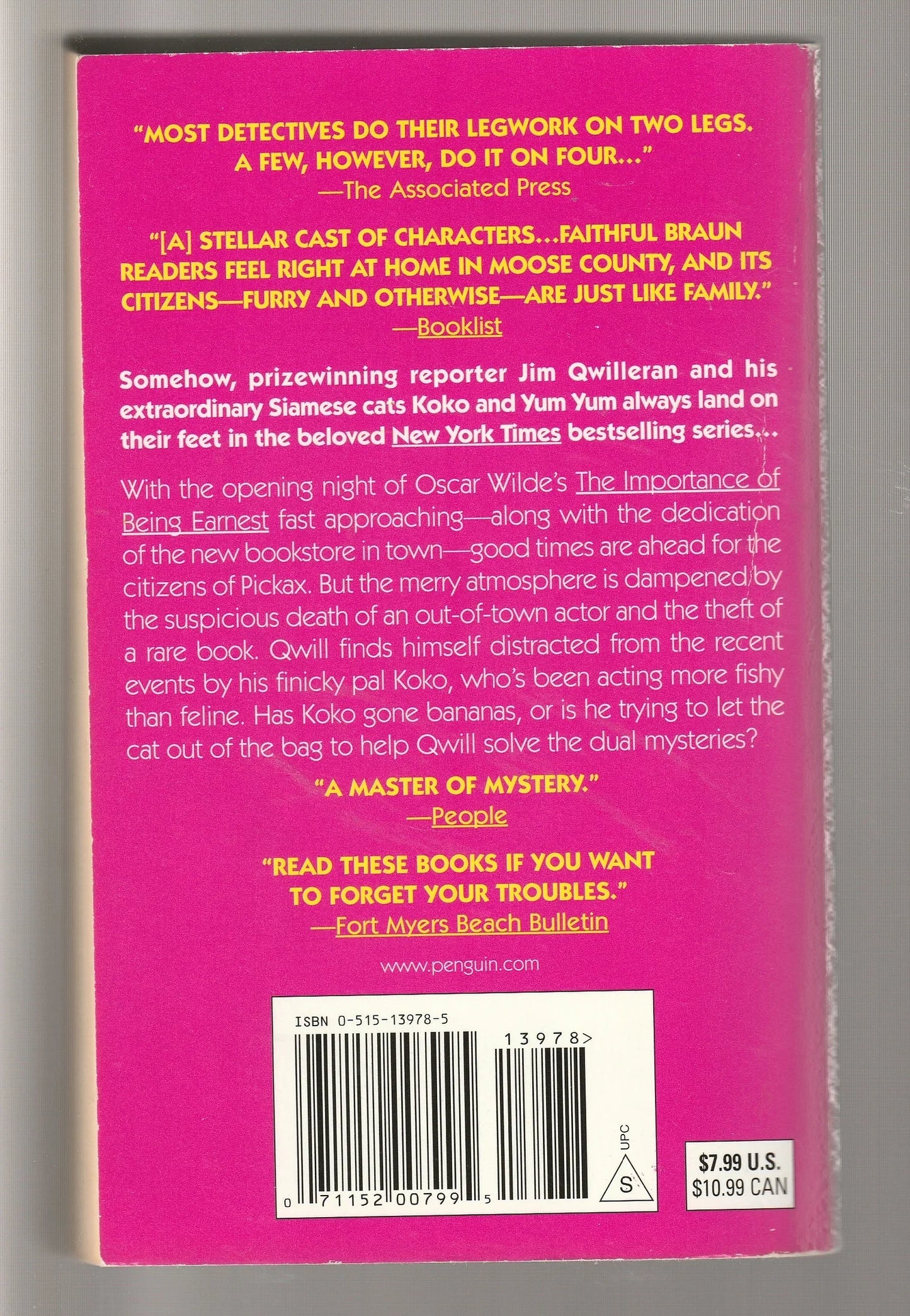 The Cat Who Went Bananas