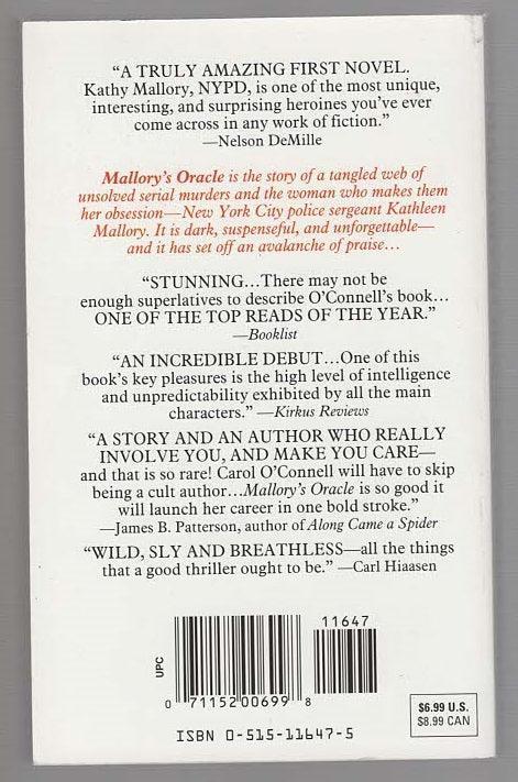 Mallory's Oracle Crime Fiction Detective Fiction mystery used Books