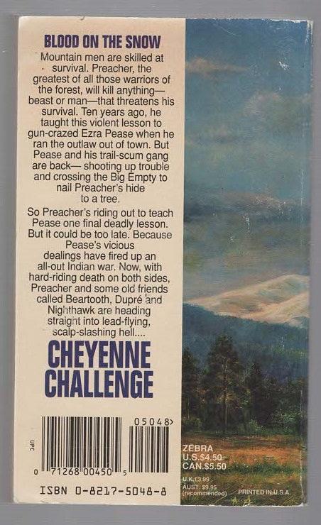 Cheyenne Challenge Action used Western Books
