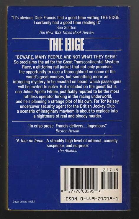 The Edge Adventure crime Crime Fiction Crime Thriller Detective Detective Fiction mystery mystery thriller Suspense used Books