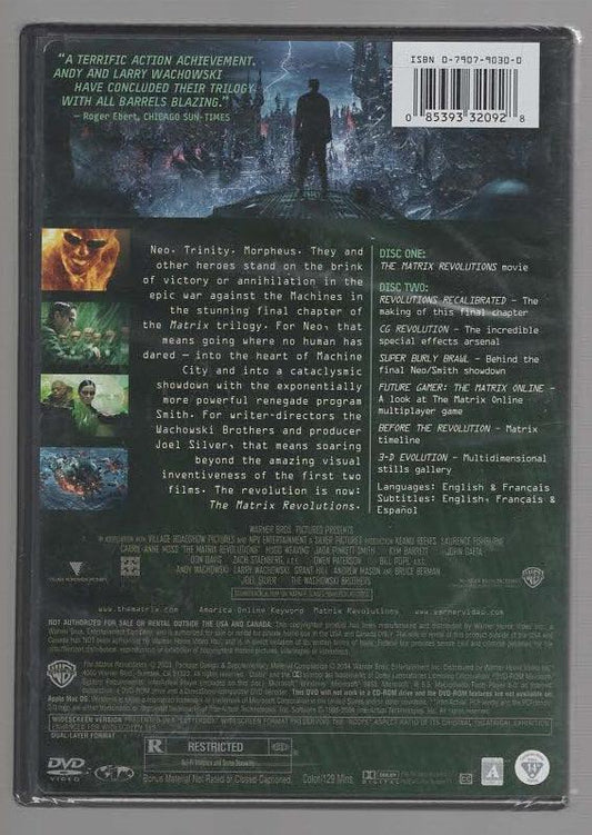 Matrix Revolutions Action Movies science fiction Movie