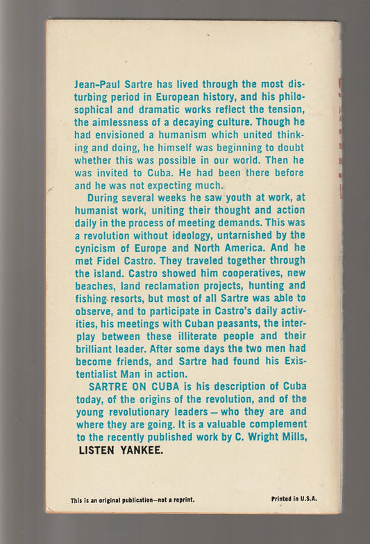 Sartre On Cuba