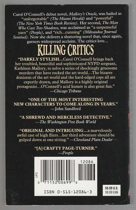 Killing Critics Crime Fiction Detective Fiction mystery used Books