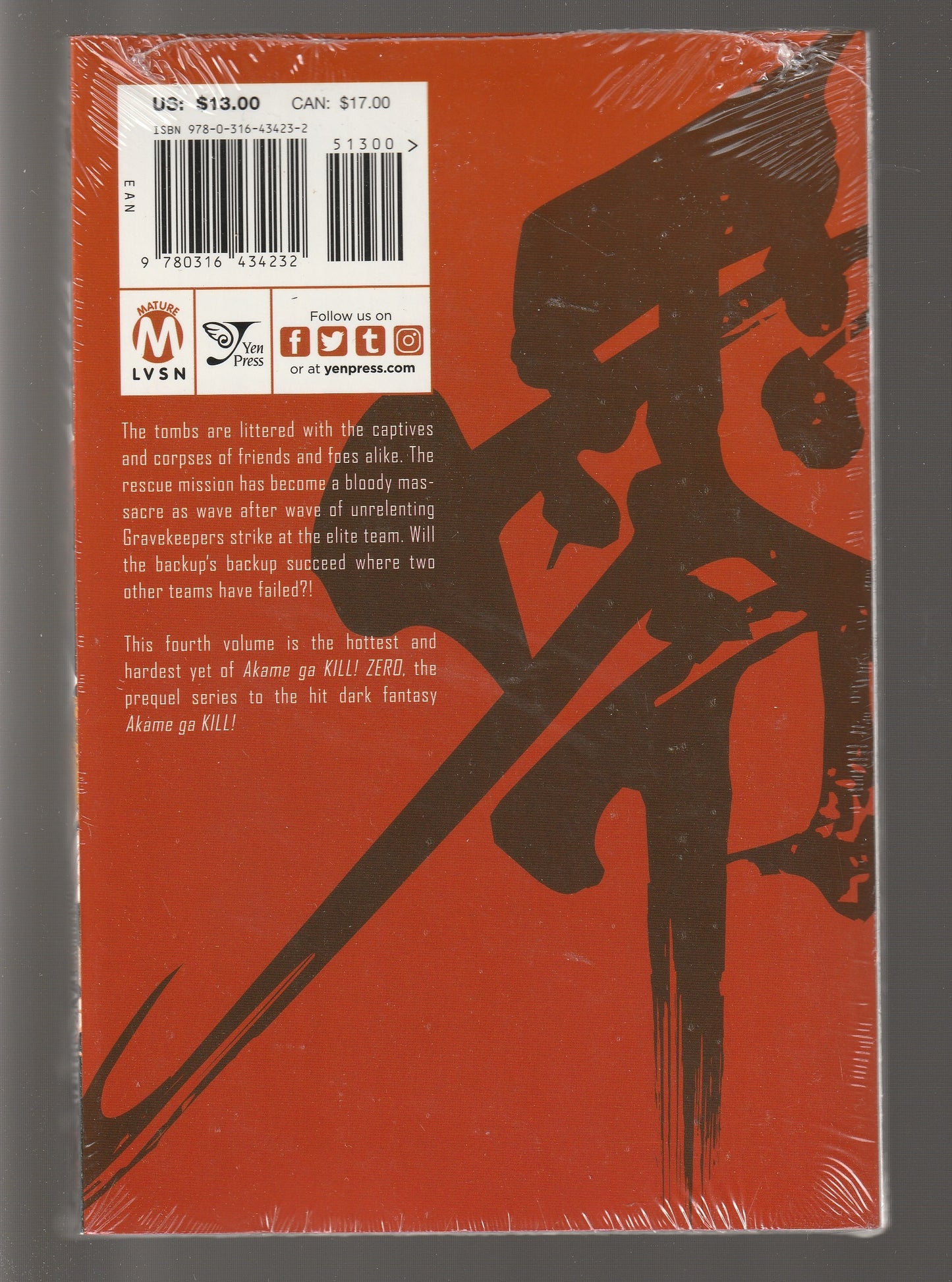 Akame Ga Kill! Zero volume 4