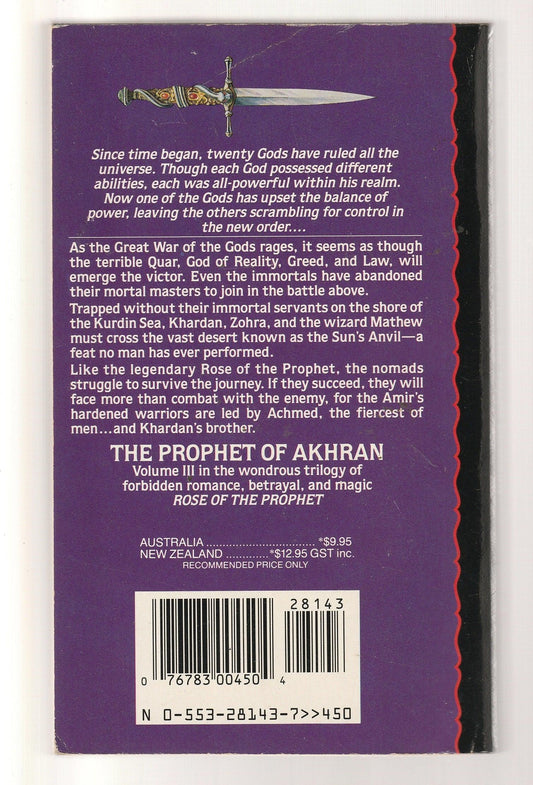 Rose Of The Prophet Epic Fantasy fantasy High Fantasy paperback Science Fiction Fantasy used Books