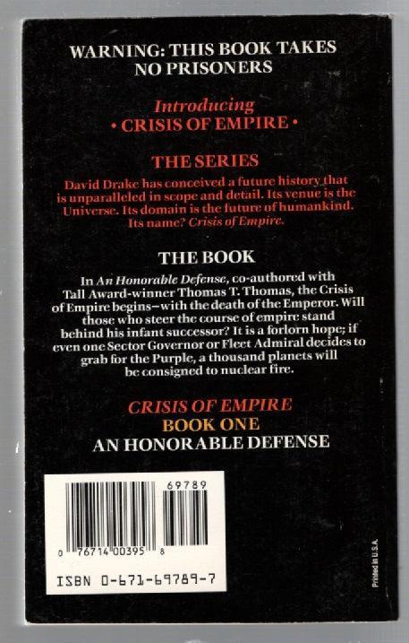 An Honorable Defense Action Adventure science fiction Space Opera used Books