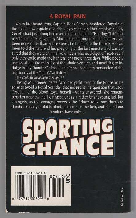 Sporting Chance Action Adventure Military Science Fiction science fiction Space Opera used Books