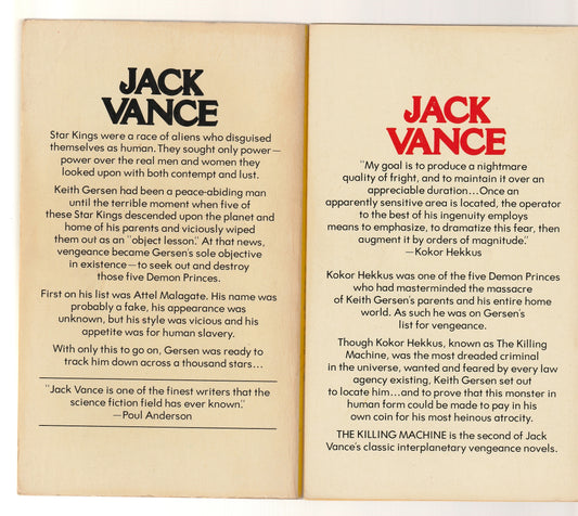The Demon Prince Novels Action Action Thriller Classic Science Fiction fantasy paperback Sci-Fi Sci-fi fantasy science fiction Science Fiction Fantasy Space Opera space sci-fi Speculative Fiction used Vintage vintage fantasy vintage paperback vintage science fiction Books