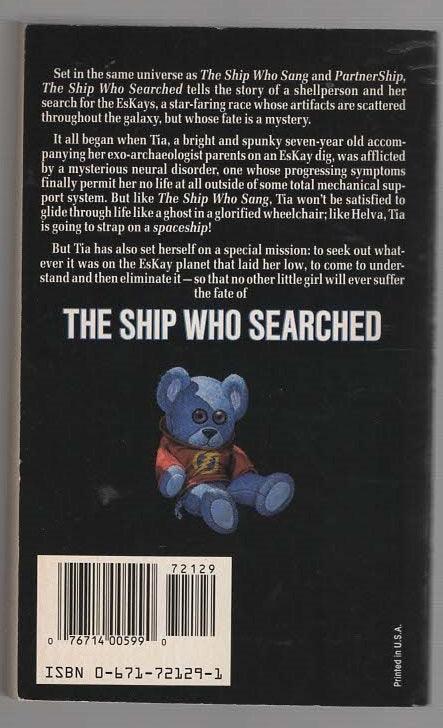 The Ship Who Searched Action Adventure Classic Science Fiction science fiction Space Opera used Books