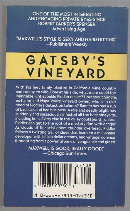 Gatsby's Vineyard Cozy Mystery Crime Fiction Detective Fiction mystery used Books