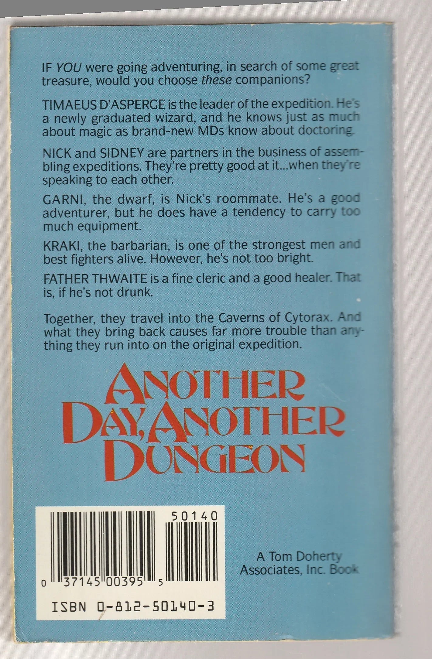 Another Day, Another Dungeon Epic Fantasy fantasy High Fantasy paperback Science Fiction Fantasy used Books