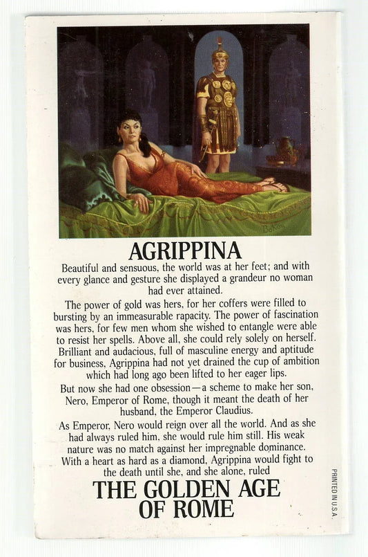 Agrippina, Empress of Depravity historical fiction used Books