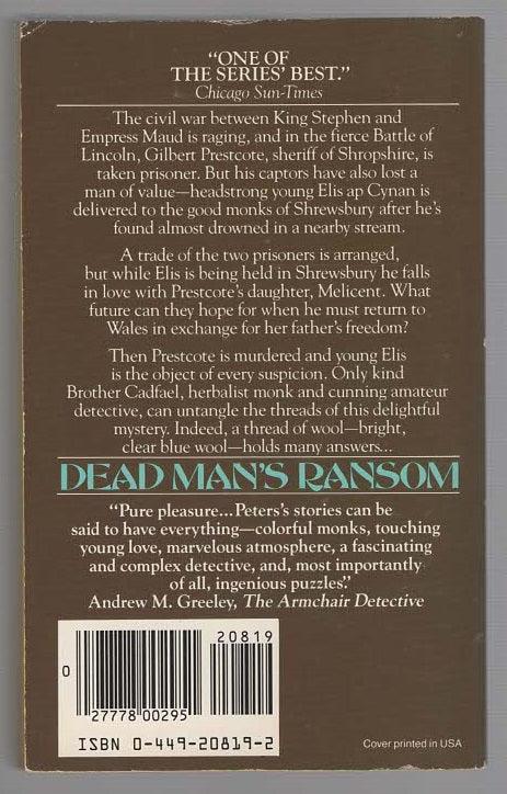 Dead Man's Ransom Crime Fiction Detective Fiction historical fiction mystery used Books