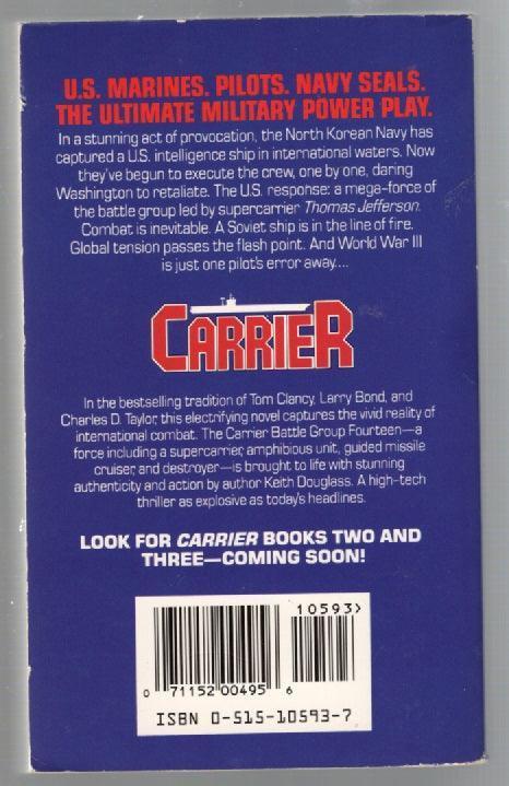 Carrier Action Adventure Military Fiction Military History thriller used Books