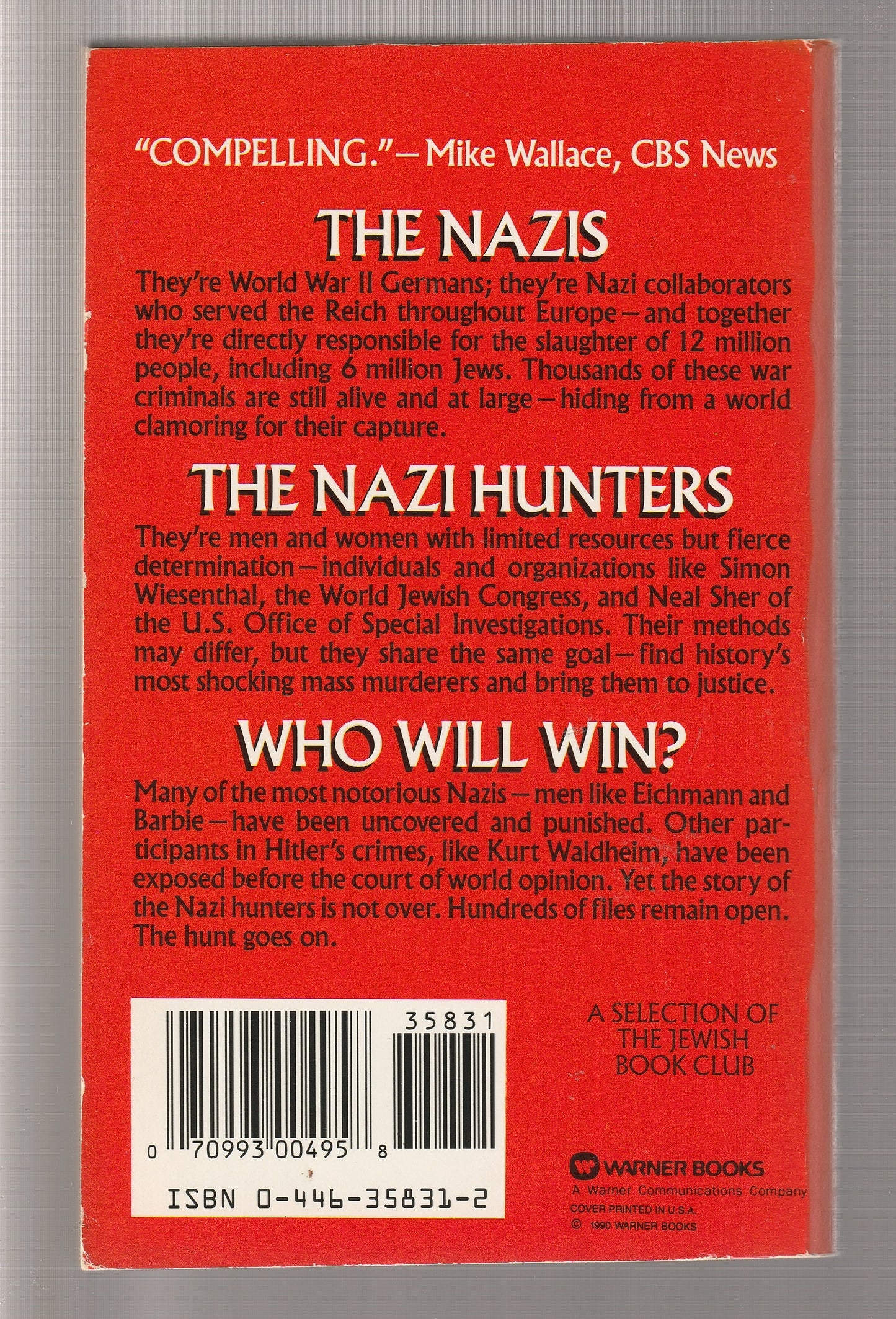 The Nazi Hunters European History German History germany historical nonfiction History Jewish jewish history Military History nazi nazi hunter nazism paperback used Books