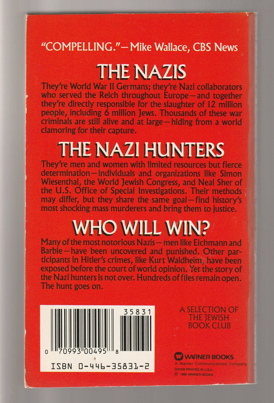 The Nazi Hunters European History German History germany historical nonfiction History Jewish jewish history Military History nazi nazi hunter nazism paperback used Books