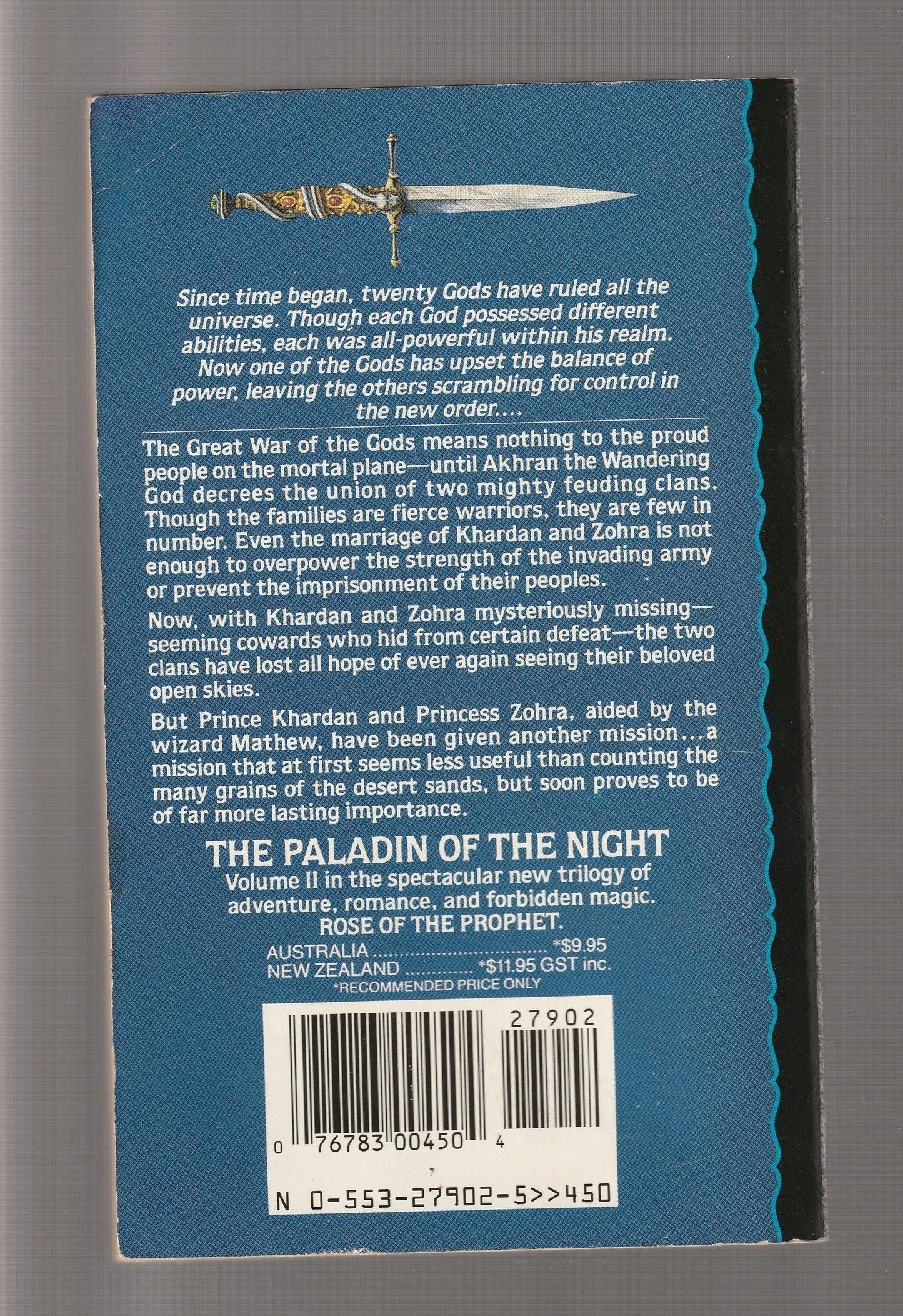 The Paladin Of The Night Epic Fantasy fantasy fiction High Fantasy magic novel Novels Science Fiction Fantasy Speculative Fiction Books