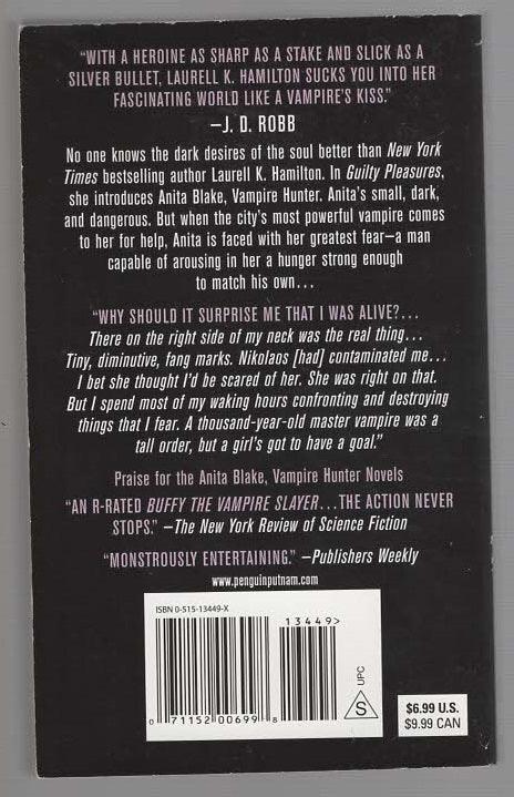 Guilty Pleasures Action Adventure Paranormal Paranormal Romance Romance Urban Fantasy used Vampire Books