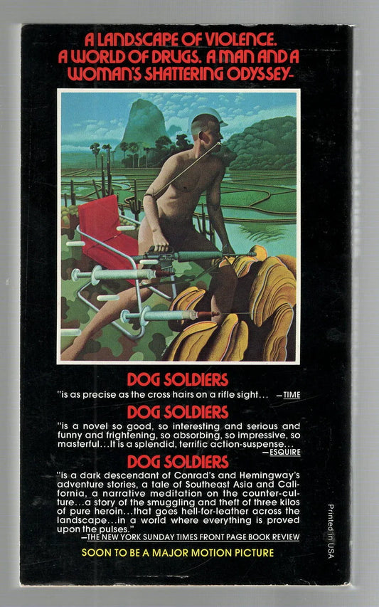 Dog Soldiers Classics Crime Fiction historical fiction mystery thriller used Vintage War World War 2 Books