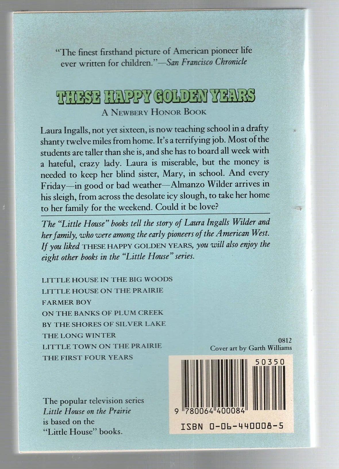 These Happy Golden Years Children historical historical fiction used Books