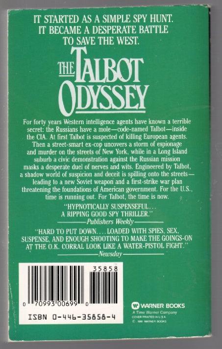 The Talbot Odyssey paperback Spy thrilller used Books