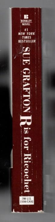 R Is For Ricochet Crime Fiction mystery paperback used book