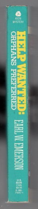 Help Wanted: Orphans Preferred Crime Fiction mystery paperback used book