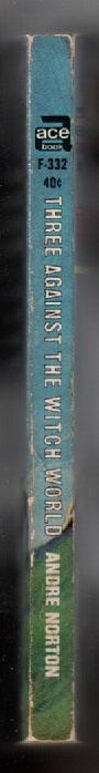 Three Against the Witch World fantasy paperback used Vintage Books