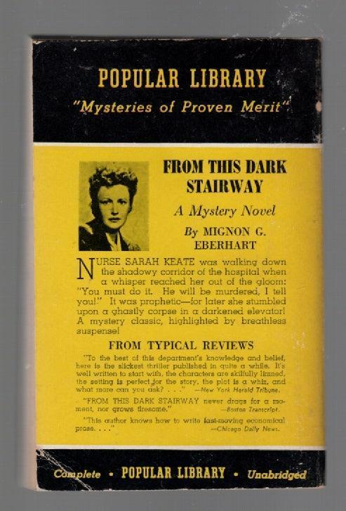 From This Dark Stairway Crime Fiction mystery paperback used Vintage Books
