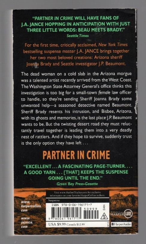 Partners In Crime Crime Fiction mystery paperback used book
