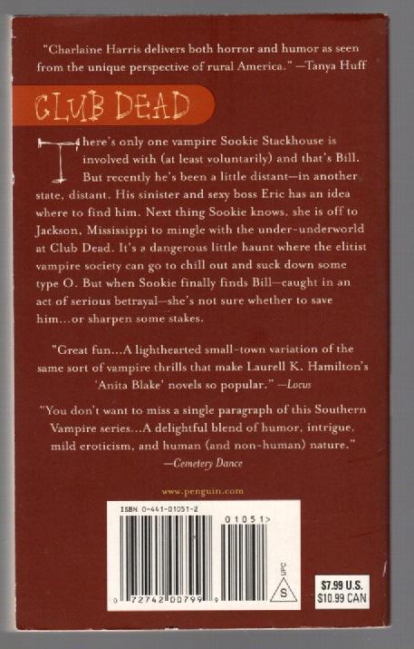 Club Dead fantasy thrilller used Vampire Books
