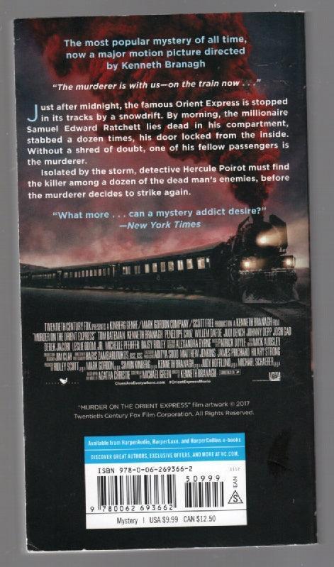 Murder On The Orient Express Crime Fiction mystery paperback used book